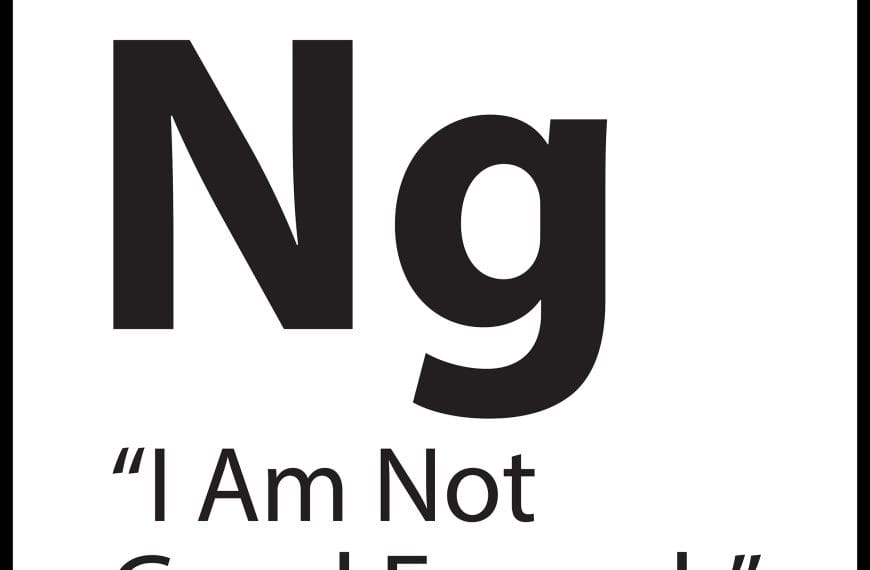 Visual representation of the belief ‘I’m Not Good Enough’ from the ShiftGrit Pattern Library, used in Identity-Level Therapy to help individuals recondition emotional patterns.