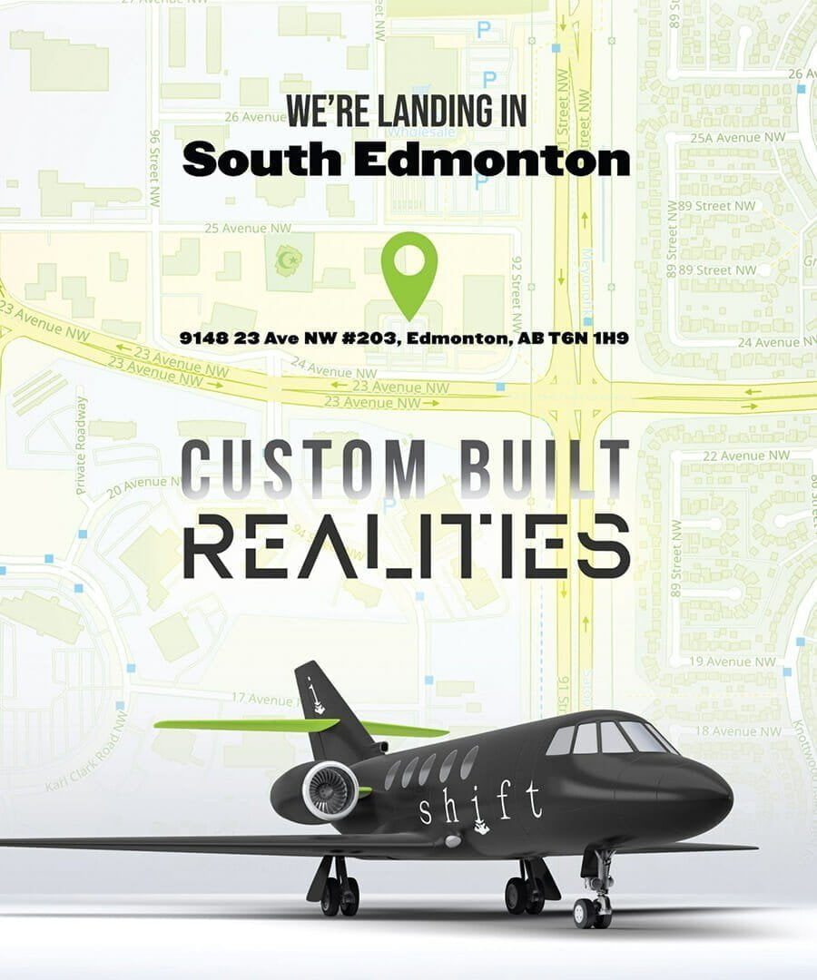 Landing in South Edmonton