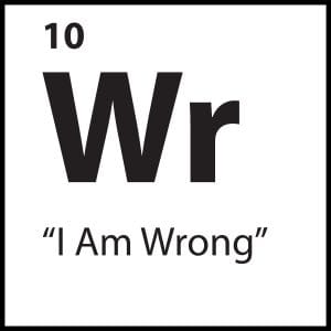 “I Am Wrong” — belief card used in ShiftGrit’s Core Belief therapy model