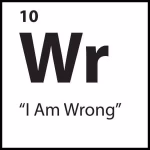 “I Am Wrong”