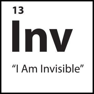 Core Belief Inv – “I Am Invisible” – ShiftGrit Periodic Table of Limiting Beliefs