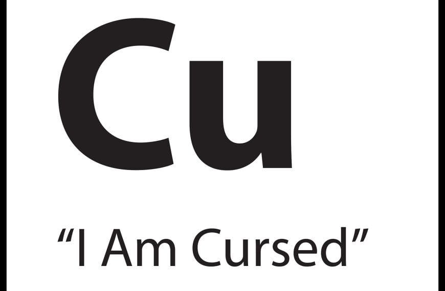 Core Belief Cu – “I Am Cursed” – ShiftGrit Periodic Table of Limiting Beliefs