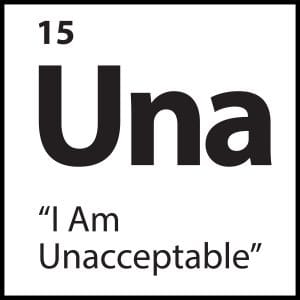 Core Belief Una – “I Am Unacceptable” – ShiftGrit Periodic Table of Limiting Beliefs
