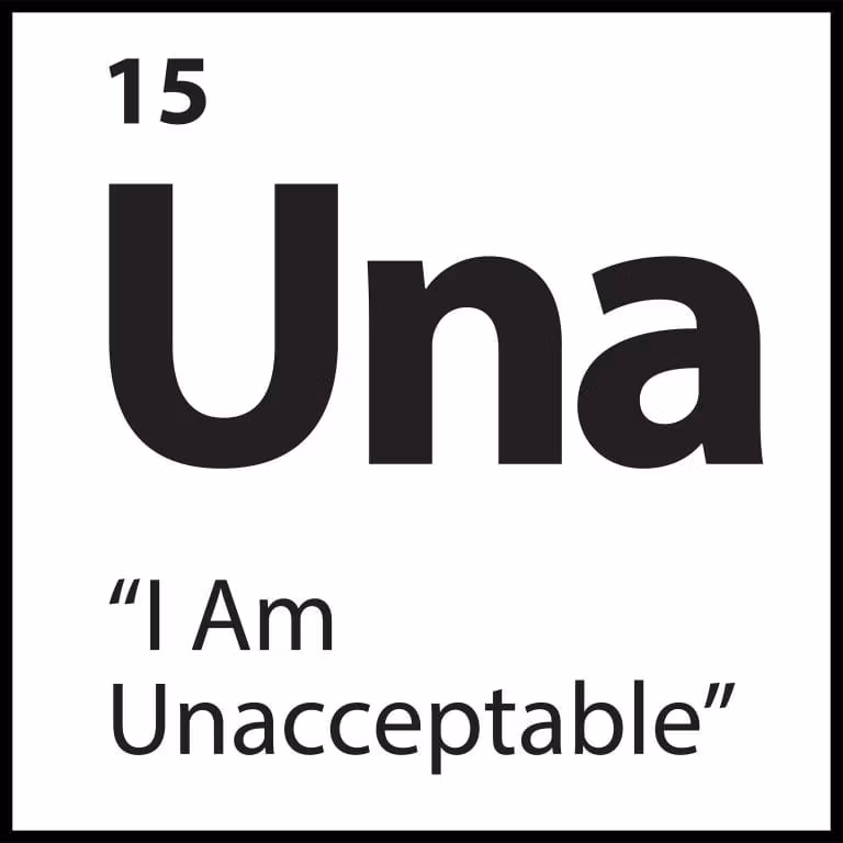 Core Belief Una – “I Am Unacceptable” – ShiftGrit Periodic Table of Limiting Beliefs