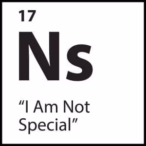 “I Am Not Special”