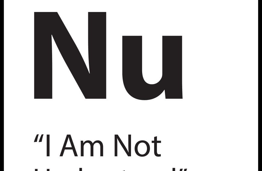 Core Belief Nu – “I Am Not Understood” – ShiftGrit Periodic Table of Limiting Beliefs