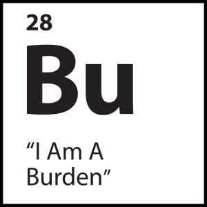 Core Belief Bu – “I Am A Burden” – ShiftGrit Periodic Table of Limiting Beliefs