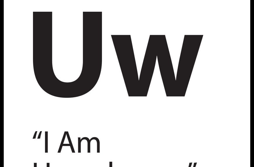 Minimalist black-and-white graphic for the belief “I Am Unwelcome,” representing social exclusion and masked disconnection.