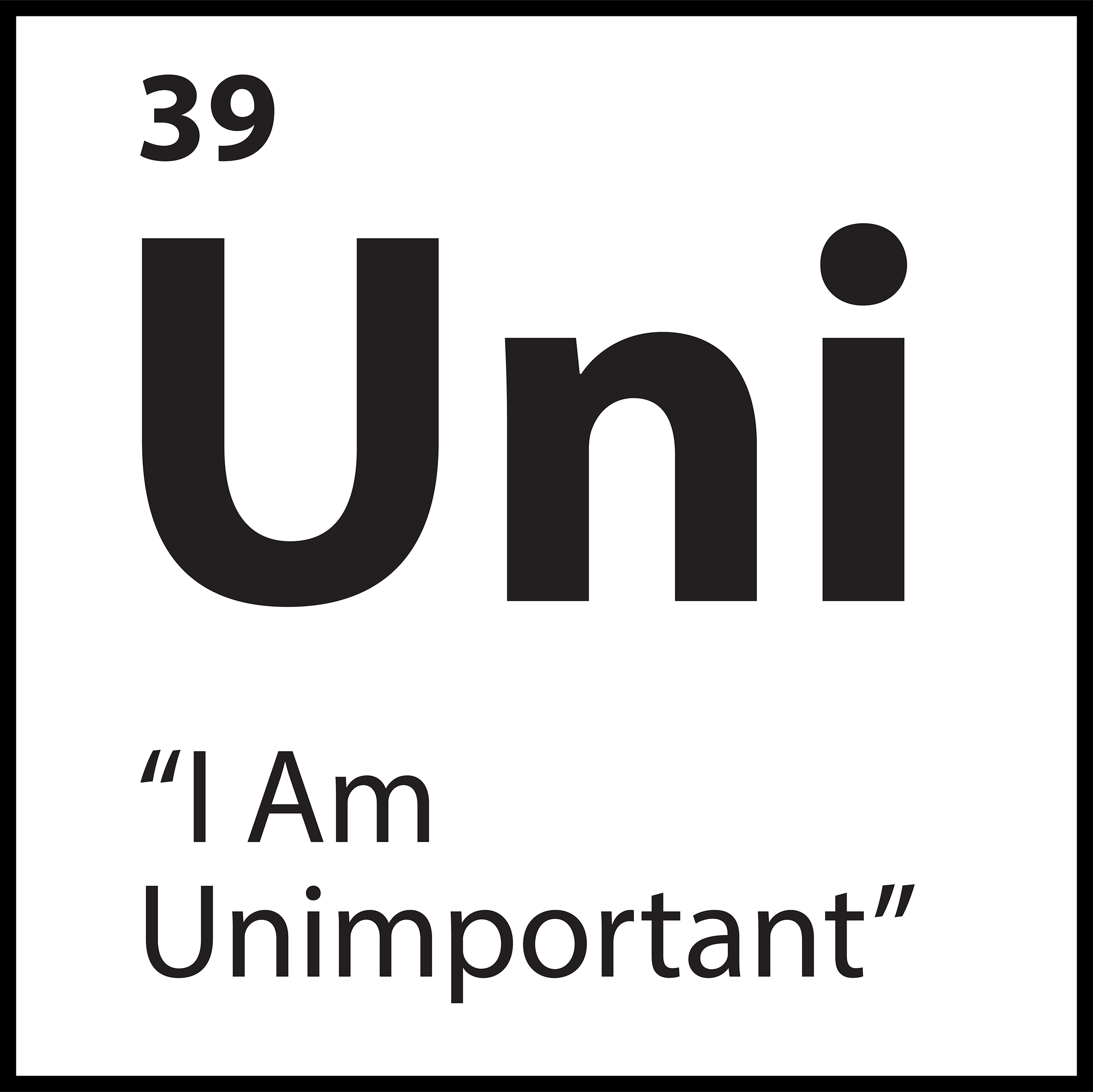 Visual tile for the belief “I Am Unimportant,” part of the ShiftGrit Identity-Level Therapy framework representing emotional neglect and minimized self-worth.