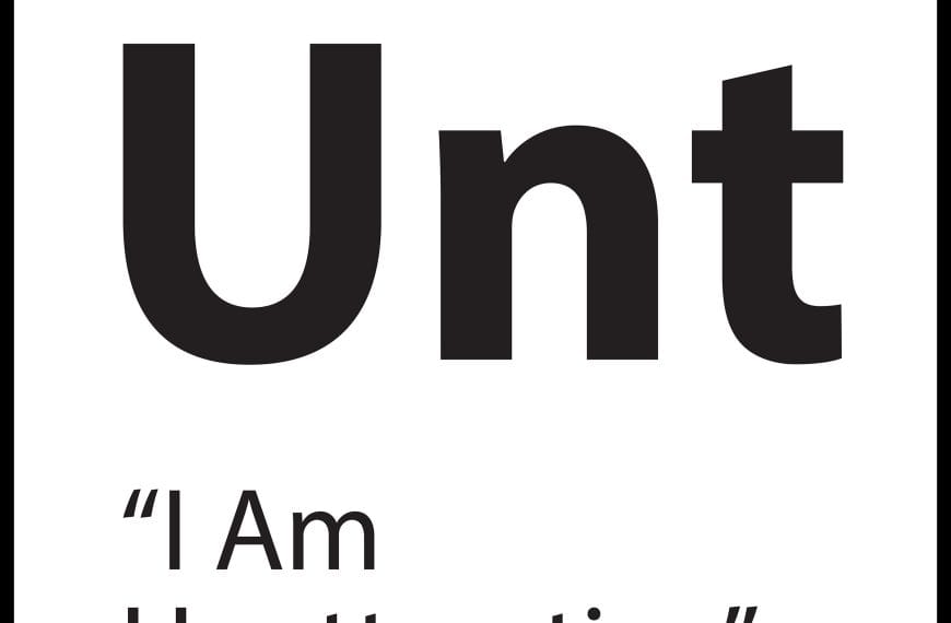 Core belief label reading “I Am Unattractive” styled as a periodic table element with symbol “Unt”