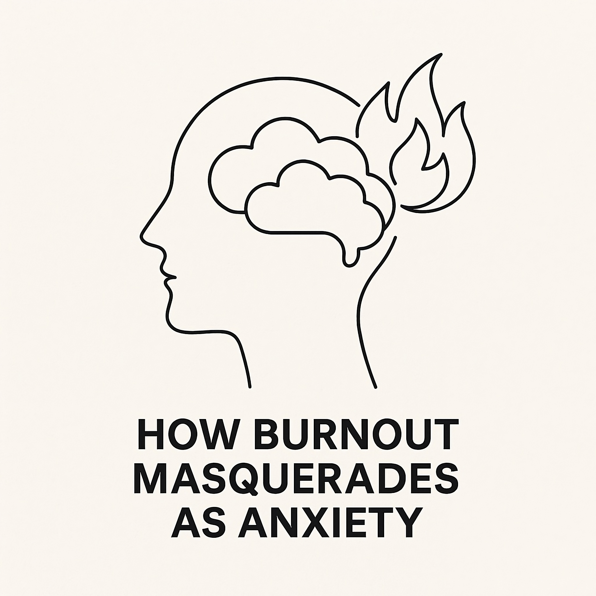 Burnout that feels like anxiety