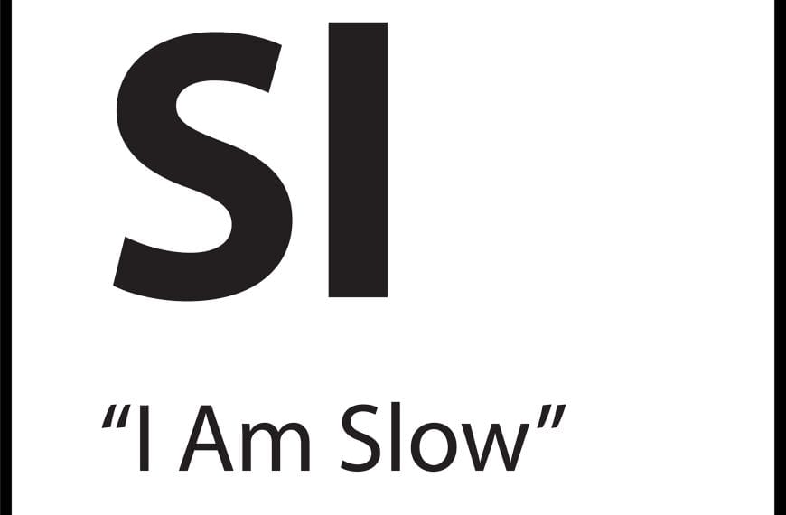 "Sl — I Am Slow" belief tile from the ShiftGrit Pattern Library. A performance-based identity distortion addressed in identity-level therapy.