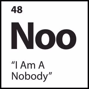“I Am A Nobody”