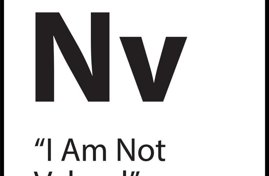 ShiftGrit Core Belief Tile — I Am Not Valued (Nv)