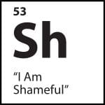 I Am Shameful core belief tile from ShiftGrit’s Identity Pattern Library