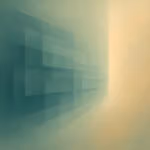 Abstract teal and orange painting representing ADHD executive function loops in Calgary’s high-demand environment.