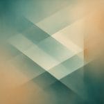 Abstract artwork of layered translucent planes in teal and sand tones, symbolizing ADHD executive function pressure in high-demand Calgary workplaces.