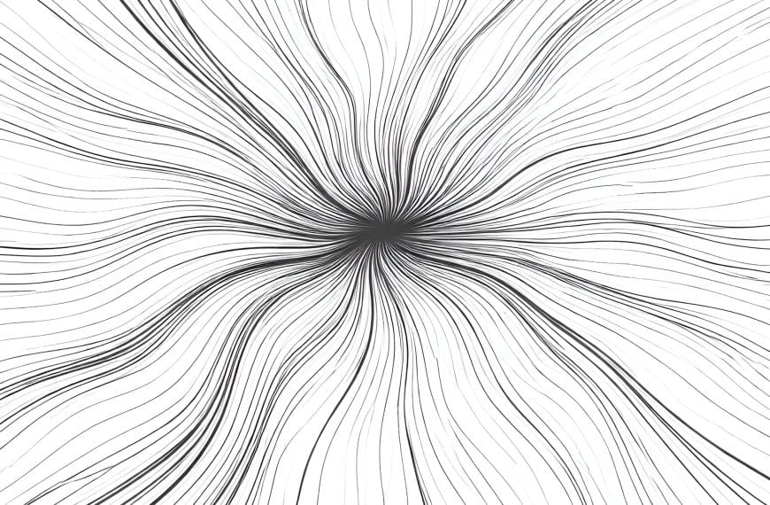 Abstract contour-line artwork symbolizing burnout and sustained overextension.