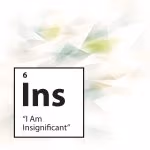 Abstract minimalist image with overlapping translucent geometric shapes in soft white and pale green tones, creating a sense of gentle movement and layered patterns.