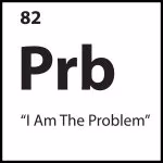 Limiting belief tile Prb representing I Am The Problem in the ShiftGrit Periodic Table of Limiting Beliefs.