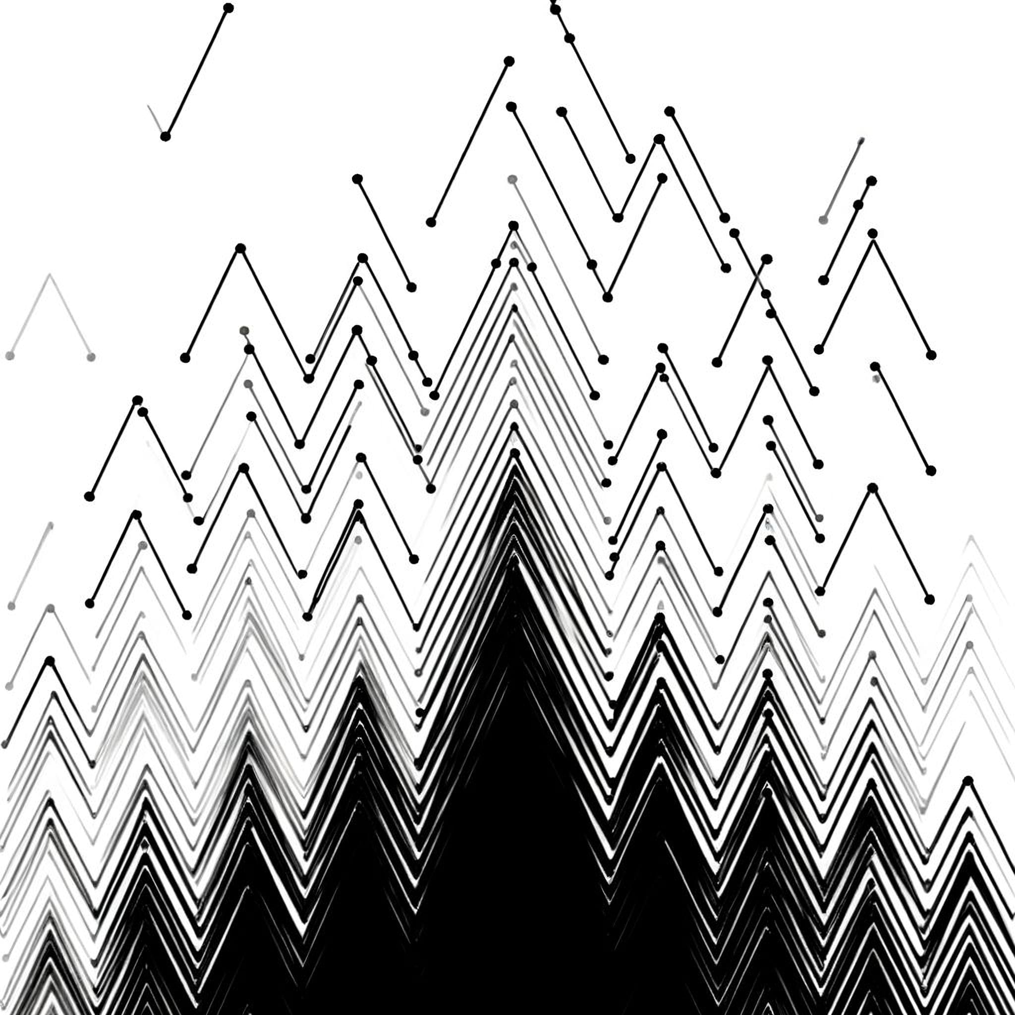 An abstract representation of chronic comparison and status sensitivity using fractal-like branching and high-density focal points.