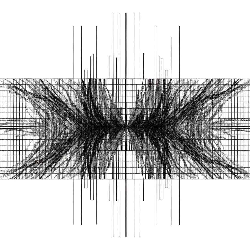 Abstract depiction of the tension between outward competence and inner fracture during relationship destabilization.