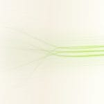 Abstract green and cream artwork of faint strands resolving from soft disarray into a few clear aligned lines, cover art for The Shift Show episode 39 on how to tell if therapy is actually working.