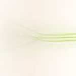 Abstract green and cream artwork of faint strands resolving from soft disarray into a few clear aligned lines, cover art for The Shift Show episode 39 on how to tell if therapy is actually working.